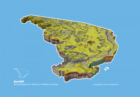 GeoTOP: het topje van de Nederlandse ondergrond in beeld