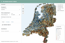 Dynamiek van de grondwaterstand op grondwaterstanden-in-beeld